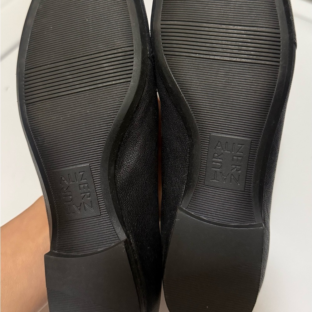 Black Naturalizer Leather Loafers NWOT